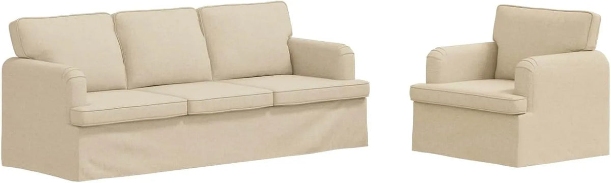 Sofa narożna: modułowa konstrukcja, tapicerka materiałowa, 144 × 80 × 85 cm, tapicerka materiałowa