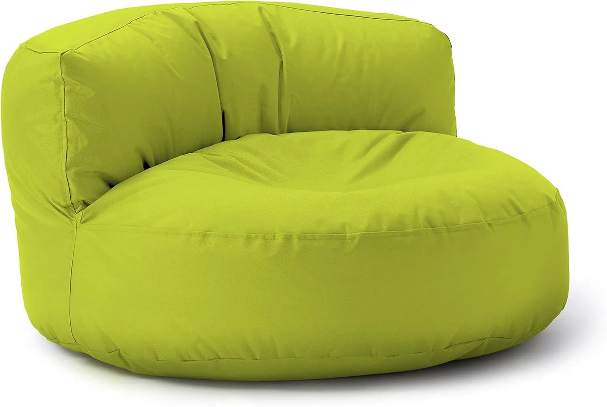 Lumaland Worek do siedzenia na zewnątrz: 90 × 50 cm, 320 l, zielony