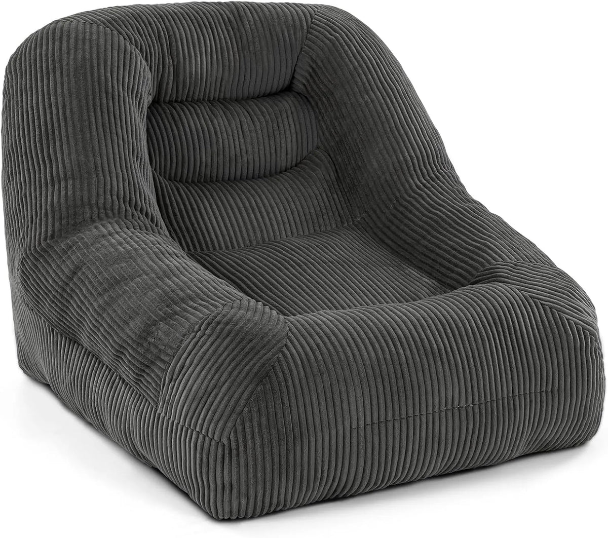 Sofa — ze sztruksu, szary