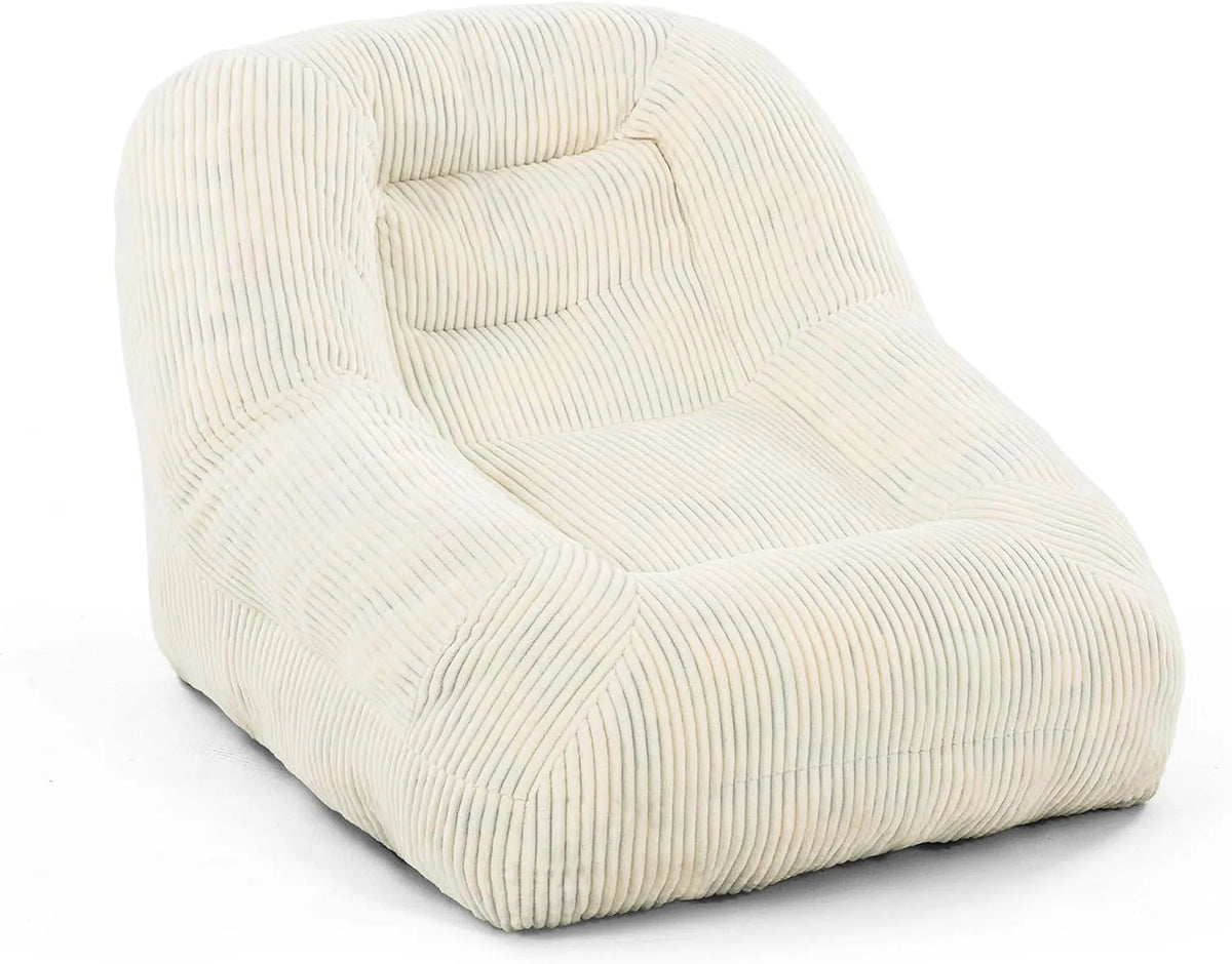 Sofa: ze sztruksu, biały