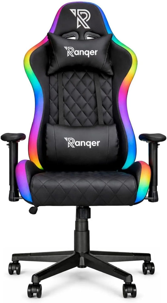 Halo — RGB, gamingowy, oświetlenie RGB, wyświetlacz LED, czarny