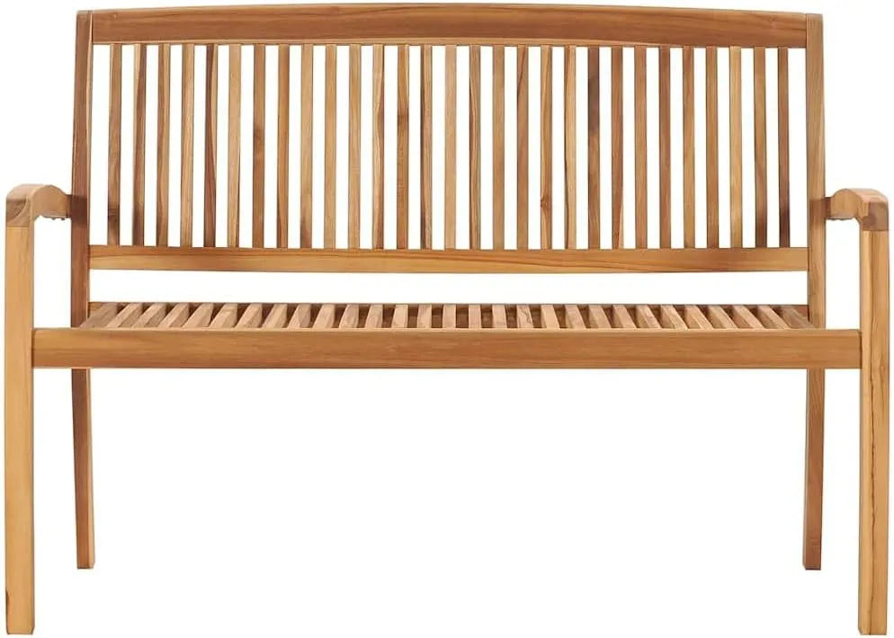 Ławka ogrodowa i ławka tarasowa 2-osobowa — z drewna, 120 cm