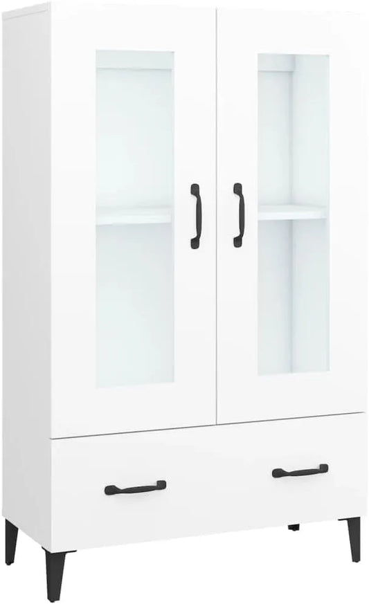 Szafka: z drewna, 70 × 31 × 115 cm, biały
