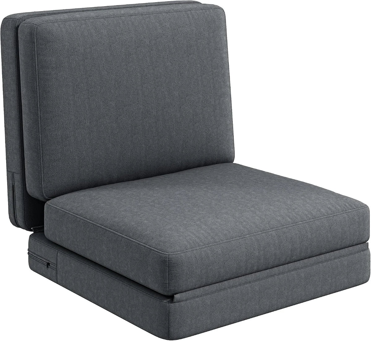 HOMCOM Sofa — tapicerka aksamitna, składana konstrukcja, 3 w, 240 kg
