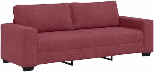 Sofa: tapicerka materiałowa, 3-osobowa, 180 cm, tapicerka materiałowa