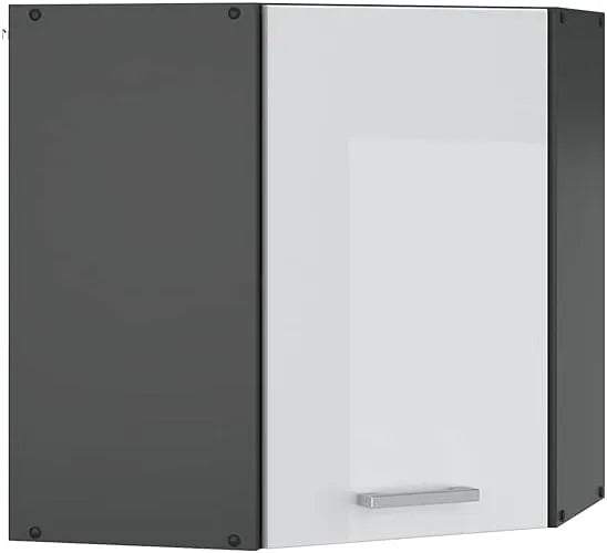 Vicco Szafka wisząca narożna 'R-Line' – 57 cm, biały