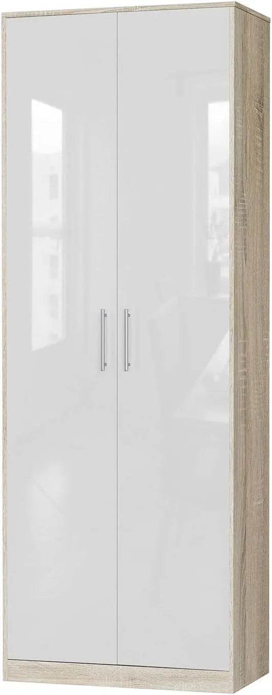 Szafa — z szafą, 80 cm, biały
